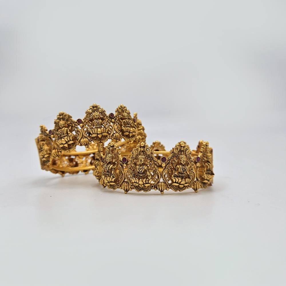 Traditional Gold Goddess Kada