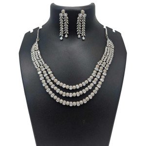 AD Multi-Layered Necklace Set